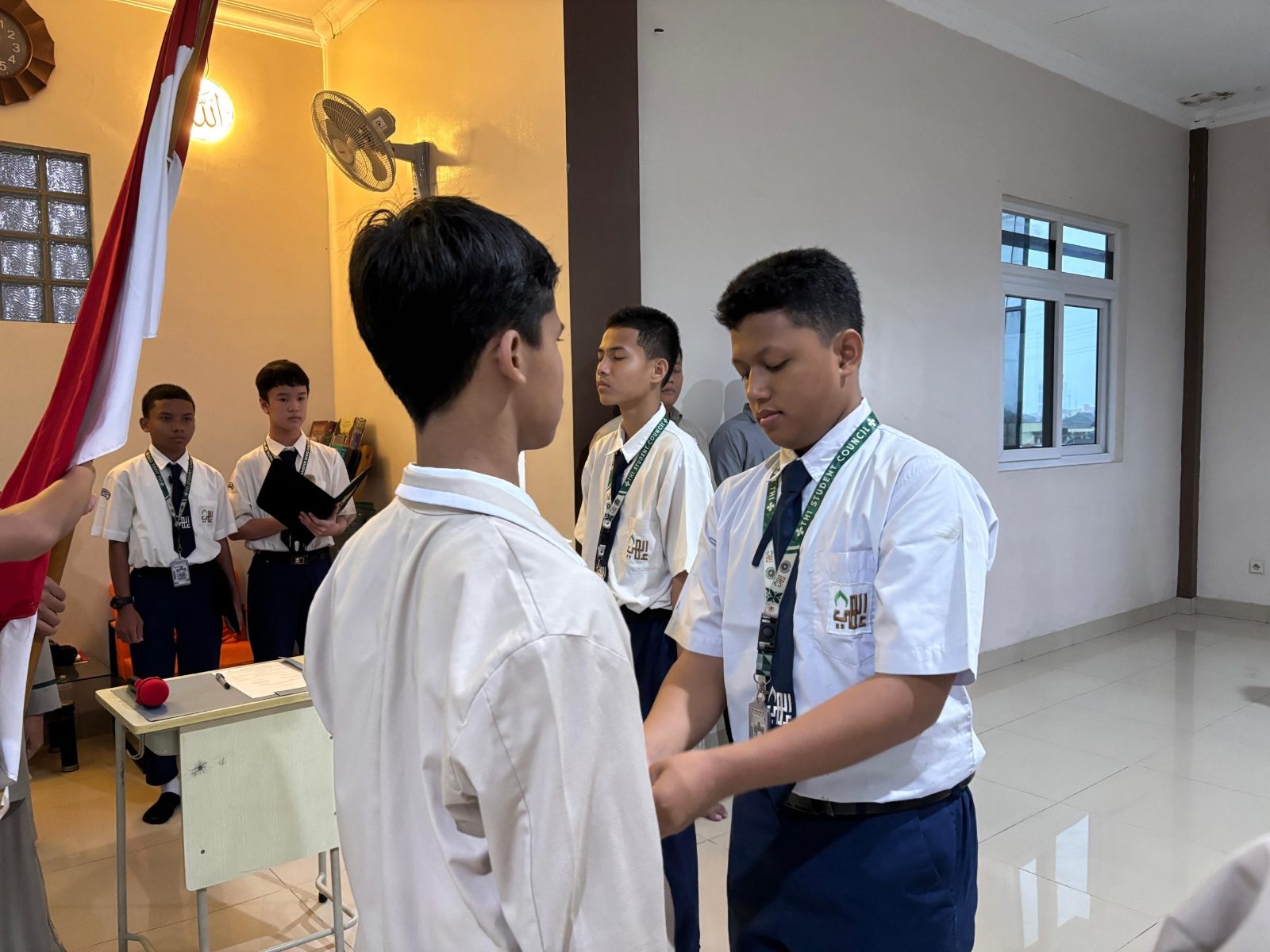Kepemimpinan Baru OSIS SMPIT THI