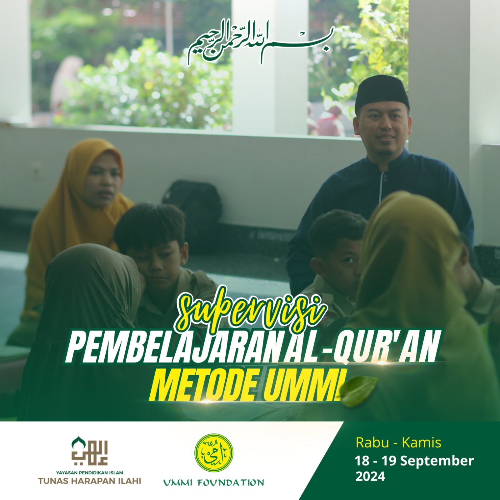 Flyer Supervisi Pembelajaran Al-Qur'an Metode Ummi